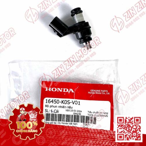 Béc Phun Xăng, Kim Phun AB 160 2022+ (AirBlade), SH 150i 2020 2021 2022, SH160i 2023+, Vario 160, Click 160 16450K0SV01 Chính Hãng Honda