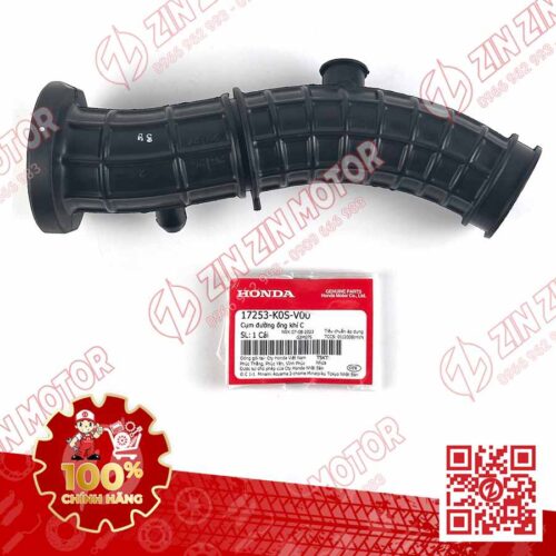 Cổ Hút Gió Dài SH 150i 2020 2021 2022, SH160i 2023+ 17253K0SV00 Chính Hãng Honda