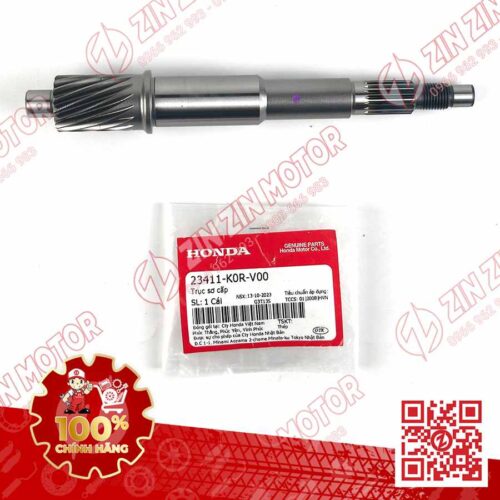 Trục Sơ Cấp 16T, Cốt Láp SH 125i 2020 2021 2022, SH125i 2023 2024+ 23411K0RV00 Chính Hãng Honda