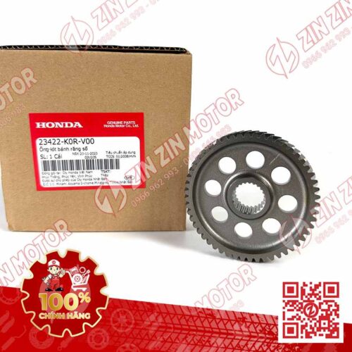 Bánh Răng Trực Thứ Cấp 54T, Nhông Hú Lớn SH 125i 2020 2021 2022, SH125i 2023 2024+ 23422K0RV00 Chính Hãng Honda