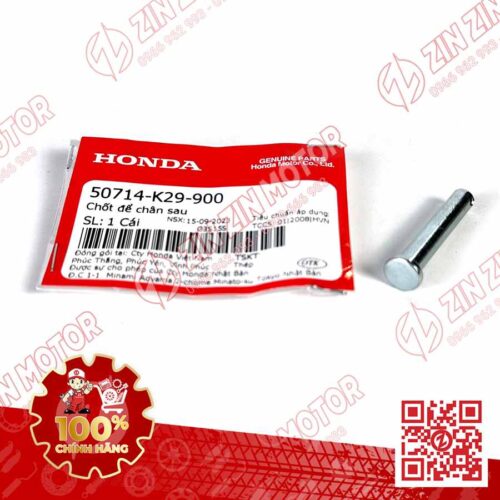 Chốt Gác Chân Sau SH Mode 2014 - 2023+, SH 160i/150i/125i 2017 - 2023+ 50714K29900 Chính Hãng Honda