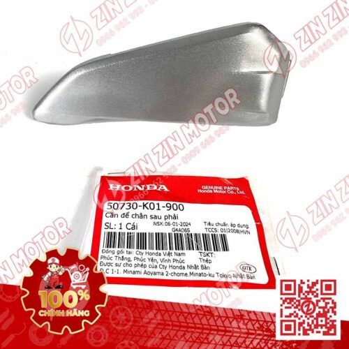 Cần Gật Để Gác Chân Sau SH 125i 2017 -2023+, SH150i 2017 -2022, SH160i, SH Mode 2014+ Bạc Phải 50730K01900 Chính Hãng Honda