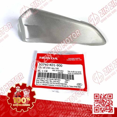Cần Gật Để Gác Chân Sau SH 125i 2017 -2024+, SH150i 2017 -2022, SH160i, SH Mode 2014+ Bạc Trái 50740K01900 Chính Hãng Honda