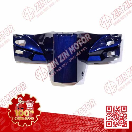 Nắp Ốp Gáy Sau Tay Lái, Bợ Cổ Sau AB 2016, Air Blade 125 2017 2018 2019 Xanh PB390M 53115K66V00ZD Chính Hãng Honda