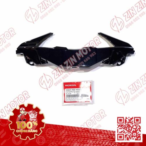 Viền Trên, Nắp Ốp Đồng Hồ AB 2016, Air Blade 125 2017 2018 2019 Đen NHB25M 53204K66V00ZB Chính Hãng Honda