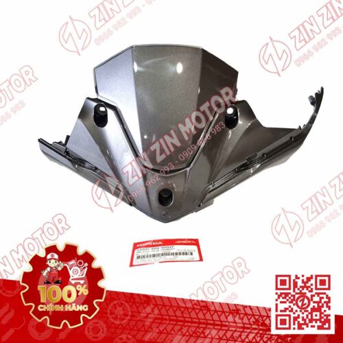 Nắp Trước Tay Lái, Mão Ốp Đầu AB 2016, Air Blade 125 2017 2018 2019 Xám Đen 53205K66V00ZF Chính Hãng Honda