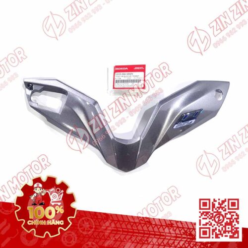 Chữ V Ốp Trước, Trang Trí Nắp Tay Lái AB 2016, Air Blade 125 2017 2018 2019 Bạc NHB86M 53225K66V00ZV Chính Hãng Honda