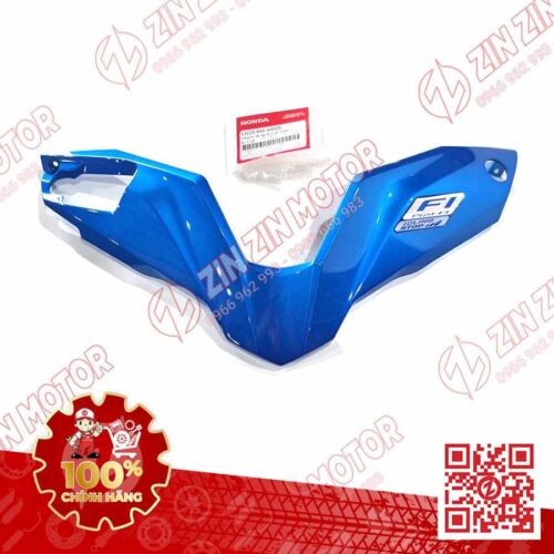 Chữ V Ốp Trước, Trang Trí Nắp Tay Lái AB 2016, Air Blade 125 2017 2018 2019 Xanh Dương B189C 53225K66V00ZX Chính Hãng Honda