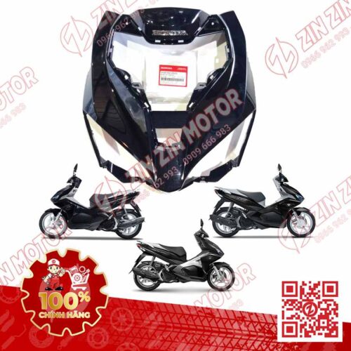 Ốp Đèn Pha Trước Lớn, Mặt Nạ AB 2016, Air Blade 125 2017 2018 2019 Đen NHB25M 64300K66V00ZQ Chính Hãng Honda