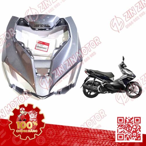 Ốp Đèn Pha Trước Lớn, Mặt Nạ AB 2016, Air Blade 125 2017 2018 2019 Xám Ghi NHA62M 64300K66V00ZT Chính Hãng Honda