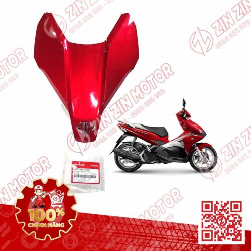 Trang Trí Nắp Trên Ốp Mặt Trước, Mặt Nạ Nhỏ AB 2016, Air Blade 125 2017 2018 2019 Đỏ Logo AB Nhỏ R340C 64305K66V10ZE, 64305K66V10ZD Chính Hãng Honda