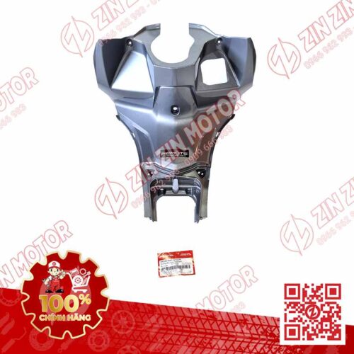 Ốp Ống Yếm Chính, Ốp Yếm Ổ Khóa AB 2016, Air Blade 125 2017 2018 2019 Xám Bạc Tem Remote NHB56M 64320K66V10ZM Chính Hãng Honda