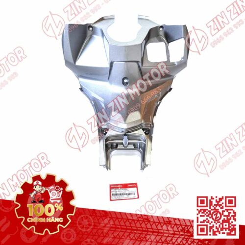Ốp Ống Yếm Chính, Ốp Yếm Ổ Khóa AB 2016, Air Blade 125 2017 2018 2019 Bạc Smartkey NHB24M 64330K66VG0ZB Chính Hãng Honda