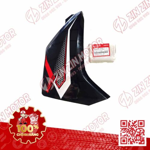 Ốp Bửng Trước Phải, Cánh Yếm Xe AB 2018, Air Blade 125 2018 Đen Tem Trắng TYPE3 64500K66VE0ZB Phiên Bản Tiêu Chuẩn Chính Hãng Honda