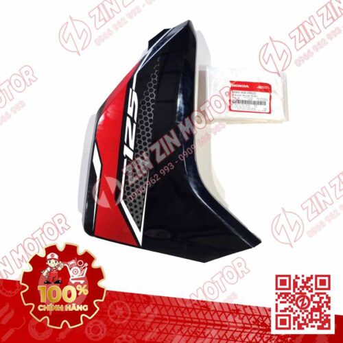 Ốp Bửng Trước Phải, Cánh Yếm Xe AB 2019, Air Blade 125 2019 Đen Tem Đỏ R340C 64500K66VN0ZD Phiên Bản Tiêu Chuẩn Chính Hãng Honda