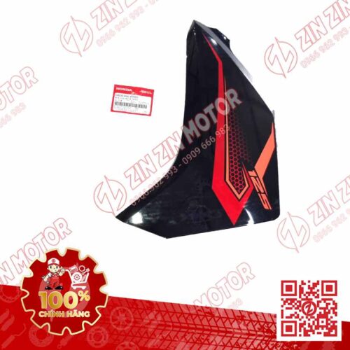 Ốp Bửng Trước Trái, Cánh Yếm Xe AB 2018, Air Blade 125 2018 Đen Tem Đỏ TYPE1 64600K66VE0ZD Phiên Bản Tiêu Chuẩn Chính Hãng Honda