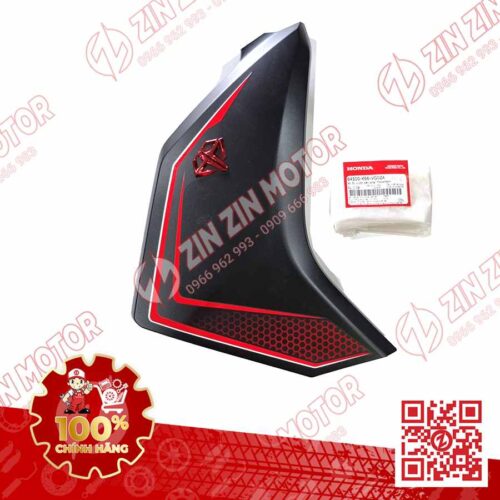 Ốp Bửng Trước Trái, Cánh Yếm Xe AB 2018, Air Blade 125 2018 Đen Nhám NHA76M 64600K66VG0ZA Chính Hãng Honda