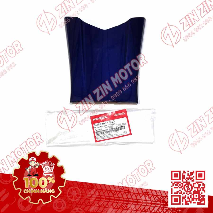 Bộ Ốp Nắp Bình Xăng AB 2016, Air Blade 125 2017 2018 2019 Xanh PB390M 64750K66V00ZD Chính Hãng Honda