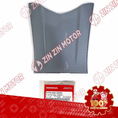 Bộ Ốp Nắp Bình Xăng AB 2016, Air Blade 125 2017 2018 2019 Xám Bạc NHB56M 64750K66V00ZK Chính Hãng Honda