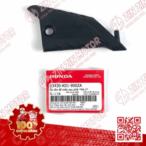 Nhựa Nhám Gác Chân Sau SH 2020 - 2024+ Phải, SH160i 2023 2024+, SH 150i 2020 2021 2022, SH 125i 2020 - 2024+ 83430K01900ZA Chính Hãng Honda