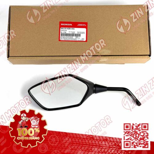Kính, Gương Chiếu Hậu SH 2020 - 2023+, SH160i 2023+, SH 150i 2020 2021 2022, SH 125i 2020 - 2023+ Trái 88220K0RV01 Chính Hãng Honda