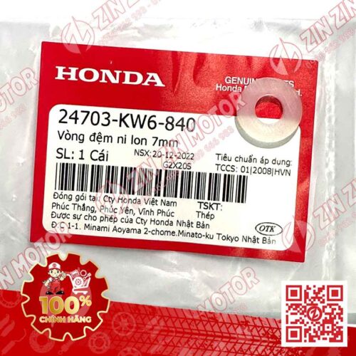 Vòng Đệm Nylon Cần Số Winner 7MM 24703KW6840 Chính Hãng Honda