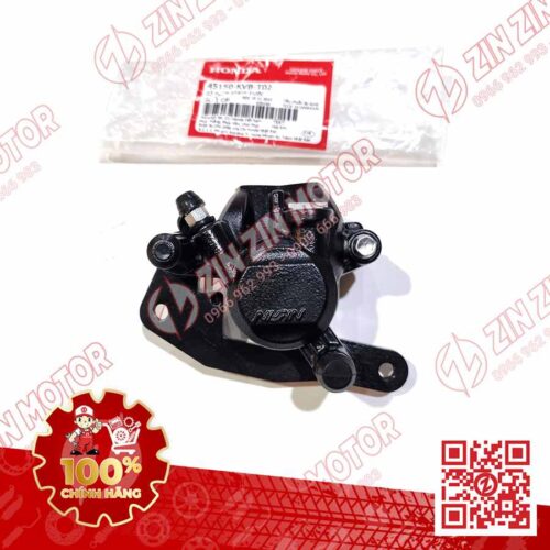 Bộ Ngàm Phanh Thắng Trước, Heo Dầu AB 125 2016, Air Blade 2017 2018 2019 Đen 45150KVBT02 Chính Hãng Honda