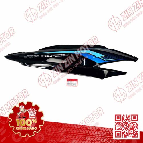 Bụng Sau Phải, Ốp Sườn AB 2018, Air Blade 125 2018 Đen Tem Xanh TYPE4 83550K66VE0ZA Phiên Bản Tiêu Chuẩn Chính Hãng Honda