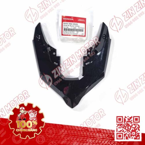 Nắp Ốp Trên Đèn Hậu, Mu Rùa AB 2016, Air Blade 125 2017 2018 2019 Đen NHB25M 83751K66V00ZG Chính Hãng Honda