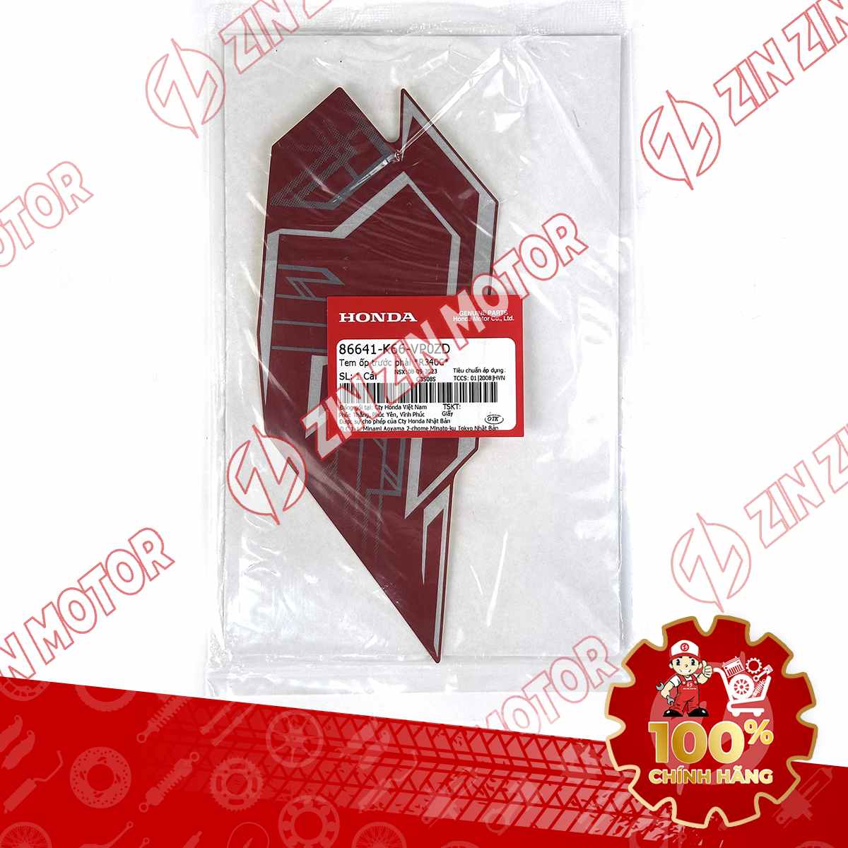 86641-K66-VP0ZD TEM YẾM TRƯỚC AB16 PHẢI (BẢN ĐỎ BẠC ĐEN R340C) VN 112-compressed