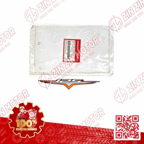 Tem Số 125 Cánh Yếm AB 2016, Air Blade 125 2016 Cam Đen Phiên Bản Thể Thao TYPE3 86645K66V00ZA Chính Hãng Honda