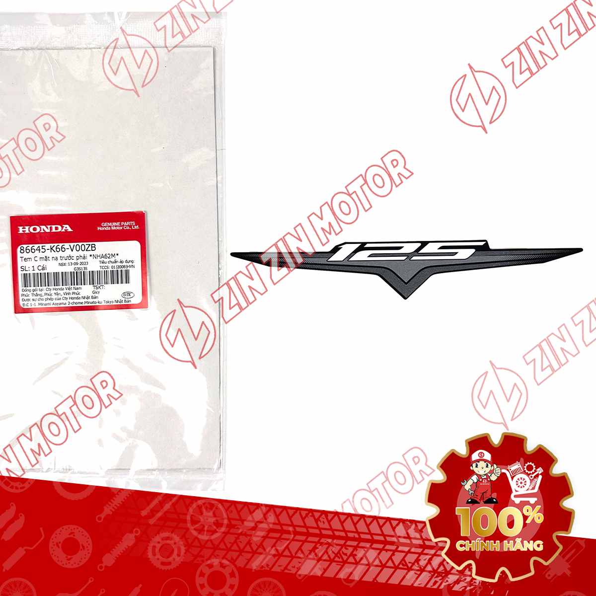 86645-K66-V00ZB TEM YẾM TRƯỚC AB16 (MIẾNG C) (BẢN XÁM ĐEN NHA62M) VN 111-compressed