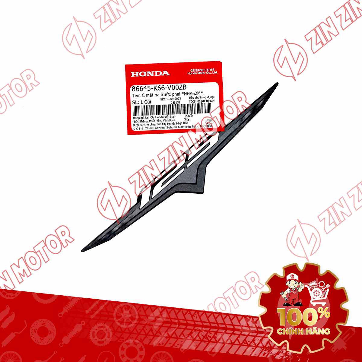 86645-K66-V00ZB TEM YẾM TRƯỚC AB16 (MIẾNG C) (BẢN XÁM ĐEN NHA62M) VN 112-compressed