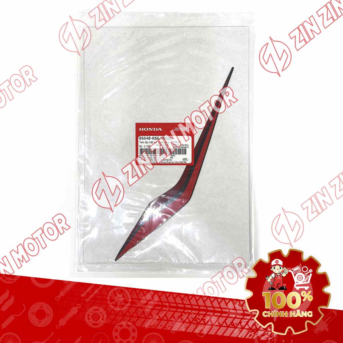 86648-K66-V90ZA TEM MẶT NẠ LỚN AB16 PHẢI (BẢN ĐEN NHÁM NHA76M) VN 112-compressed