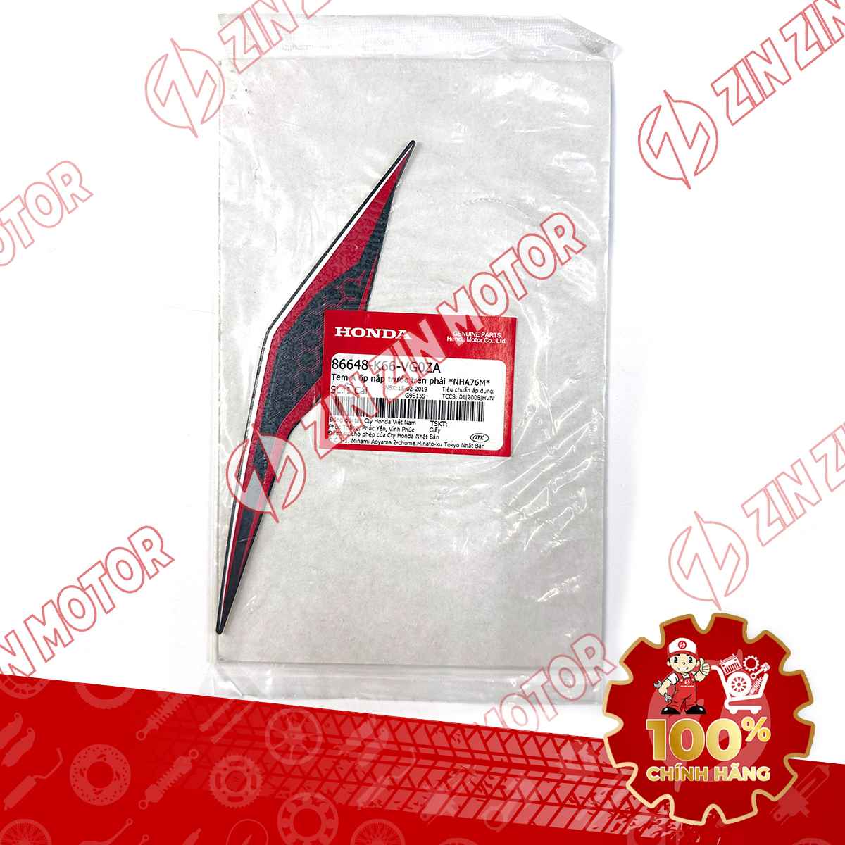 86648-K66-VG0ZA TEM MẶT NẠ LỚN AB16 PHẢI (BẢN ĐEN NHÁM NHA76M) VN 112-compressed