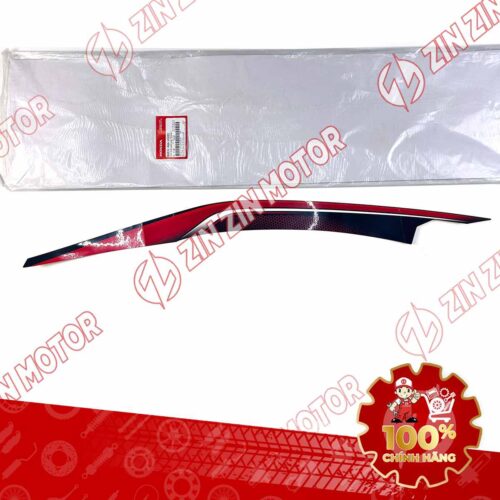 Tem Bụng Sau Phải Trên, Tem Ốp Sườn AB 2016, Air Blade 125 2016 Đỏ Đen Phiên Bản Thể Thao 86831K66V00ZD Chính Hãng Honda