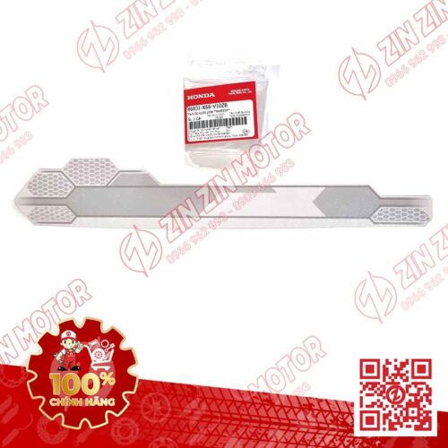 Tem Bụng Sau Phải, Tem Ốp Sườn AB 2016, Air Blade 125 2016 Trắng Bạc Phiên Bản Cao Cấp 86831K66V10ZB Chính Hãng Honda