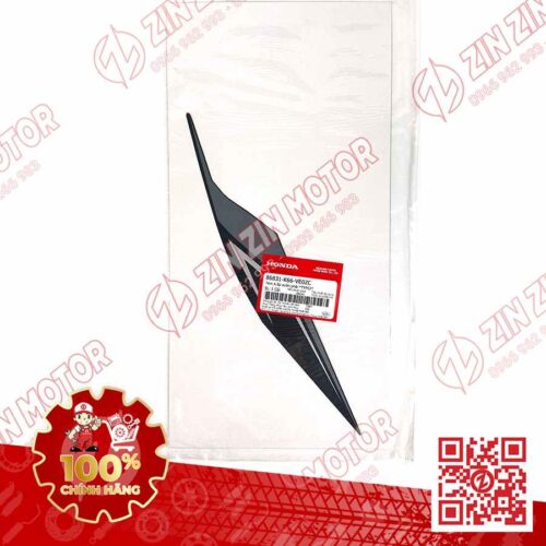 Tem Bụng Sau Phải Trên AB 2018, Air Blade 125 2018 Bạc Đen Phiên Bản Tiêu Chuẩn 86831K66VE0ZC Chính Hãng Honda