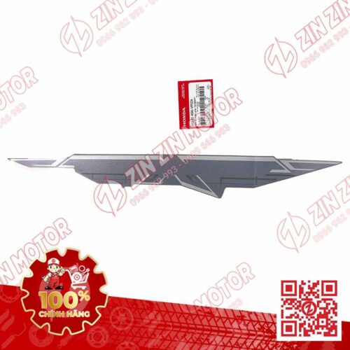 Tem Bụng Sau Phải, Tem Ốp Sườn AB 2019, Air Blade 125 2019 Bạc Đen 86832K66VP0ZA Phiên Bản Cao Cấp Chính Hãng Honda