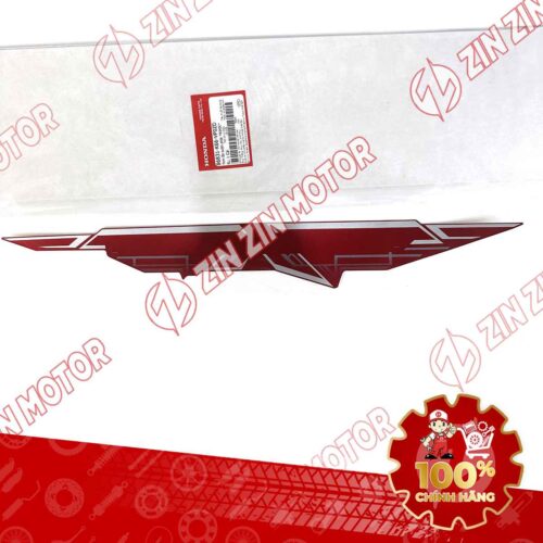 Tem Bụng Sau Trái, Tem Ốp Sườn AB 2019, Air Blade 125 2019 Đỏ Bạc Đen 86832K66VP0ZD Phiên Bản Cao Cấp Chính Hãng Honda
