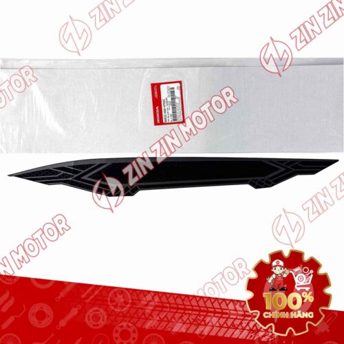 Tem Bụng Sau Trái, Tem Ốp Sườn AB 2018, Air Blade 125 2018 Đen Bạc Phiên Bản Cao Cấp 86832K66VF0ZC Chính Hãng Honda