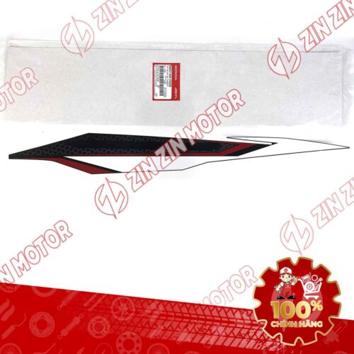 Tem Bụng Sau Trái, Tem Ốp Sườn AB 2019, Air Blade 125 2019 Trắng Đen Đỏ Phiên Bản Tiêu Chuẩn 86832K66VN0ZB Chính Hãng Honda