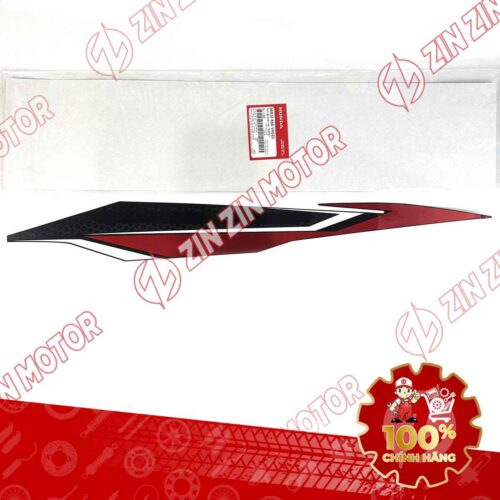 Tem Bụng Sau Trái, Tem Ốp Sườn AB 2019, Air Blade 125 2019 Đỏ Đen Phiên Bản Tiêu Chuẩn 86832K66VN0ZD Chính Hãng Honda
