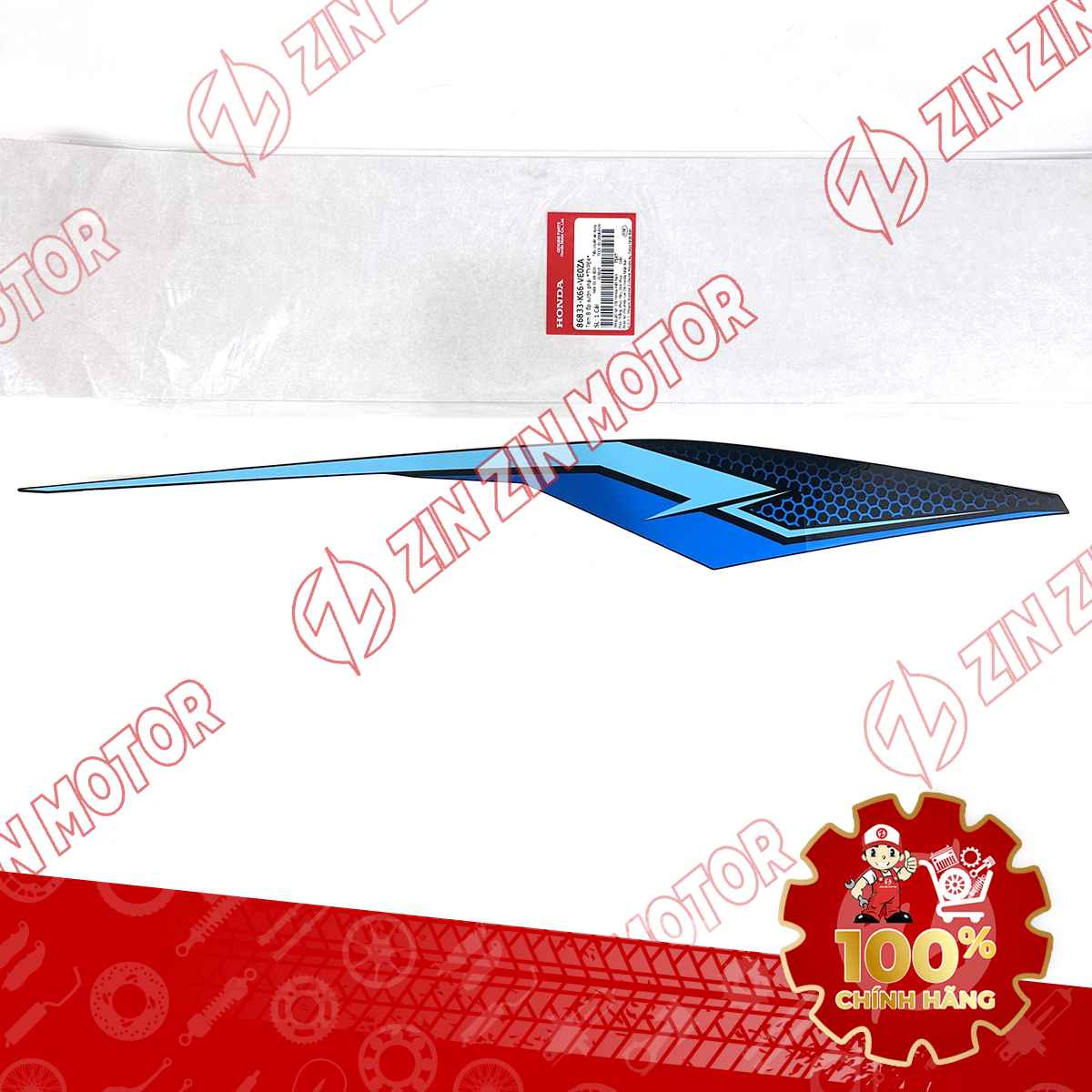 86833-K66-VE0ZA TEM BỤNG SAU AB16 PHẢI (MIẾNG DƯỚI) (BẢN XANH ĐEN B189C) VN 111-compressed