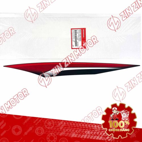 Tem Bụng Sau Trái Dưới, Tem Ốp Sườn AB 2016, Air Blade 125 2016 Đỏ Đen Phiên Bản Thể Thao 86834K66V00ZD Chính Hãng Honda