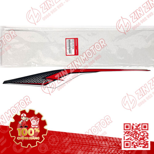 Tem Bụng Sau Trái Dưới AB 2018, Air Blade 125 2018 Trắng Đen Phiên Bản Tiêu Chuẩn 86834K66VE0ZB Chính Hãng Honda
