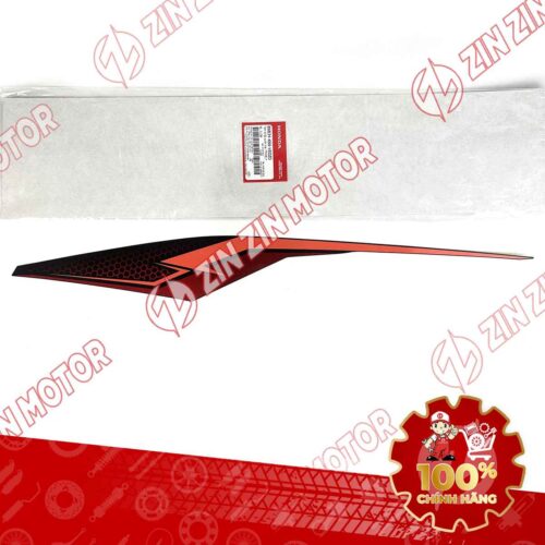 Tem Bụng Sau Trái Dưới AB 2018, Air Blade 125 2018 Đỏ Đen Phiên Bản Tiêu Chuẩn 86834K66VE0ZD Chính Hãng Honda