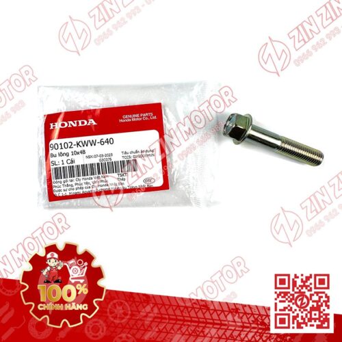 Ốc Cố Định Ghi Đông Winner V1 V2 V3, Winner X V4 2024 , WAVE RSX 2019 2020 2021 2022 2023 , WAVE ALPHA 2017 - 2023 2024 - 2025 Và Nhiều Dòng Xe Honda Khác, WAVE BLADE 110 90102KWW640 CHÍNH HÃNG
