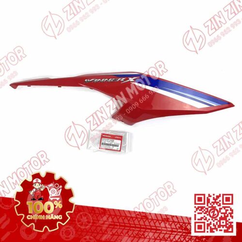 ỐP SƯỜN WINNER X V4 2024, BỤNG SAU WINNER X 2024 ĐỎ CÓ TEM HRC PHẢI 64400K2PVG0ZA CHÍNH HÃNG