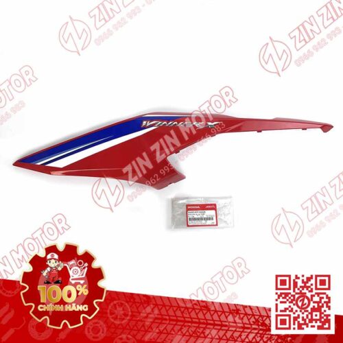 ỐP SƯỜN WINNER X V4 2024, BỤNG SAU WINNER X 2024 ĐỎ CÓ TEM HRC TRÁI 64450K2PVG0ZA CHÍNH HÃNG
